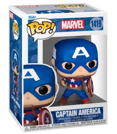 Funko Pop! Marvel - Captain America (9 cm)