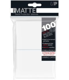 Card Sleeves - Standard PRO-Matte (Bianco, 100 Pieces)
