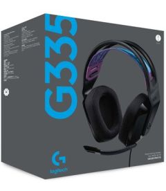 Wired Gaming Headset G335 (Black, PC, PS5, PS4, Xbox, Switch)