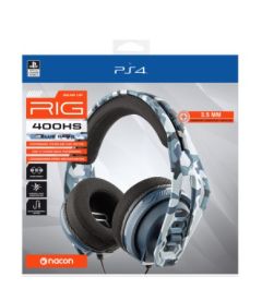 Wired Gaming Headset RIG 400 HS (Camo Blue, PS4, PS5)