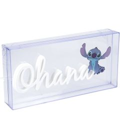 Lampe Disney Lilo & Stitch - Ohana (Neon)