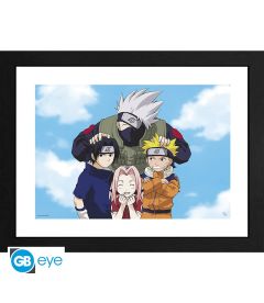 Print Naruto - Photo Team 7 (Framed)