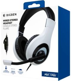 Wired Stereo Headset (Weiss, PS4, PS5)
