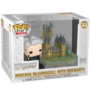 Funko Pop! Harry Potter - Minerva McGonagall With Hogwarts (9 cm)