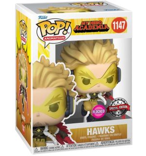 Funko Pop! My Hero Academia - Hawks (Flocked, Special Ed, 9 cm)