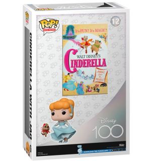 Funko Pop! Movie Posters Disney 100 - Cinderella With Jaq (9 cm)