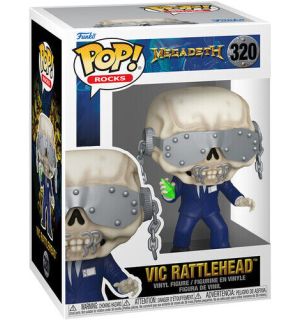 Funko Pop! Megadeth - Vic Rattlehead (9 cm)