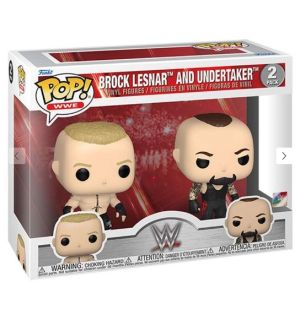 Funko Pop! WWE - Brock Lesnar And Undertaker (9 cm)