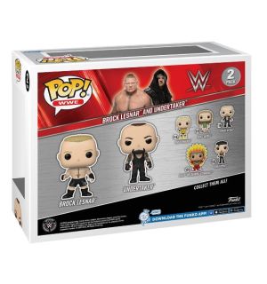 Funko Pop! WWE - Brock Lesnar And Undertaker (9 cm)