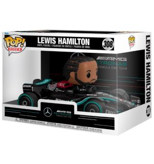 Funko Pop! Rides AMG Petronas - Lewis Hamilton (9 cm)