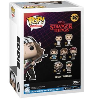 Funko Pop! Stranger Things - Eddie (Exclusive, Metallic, 9 cm)