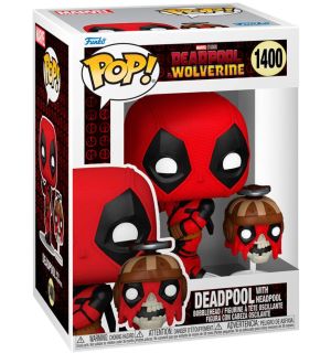 Funko Pop! Deadpool And Wolverine - Deadpool With Headpool (9 cm)