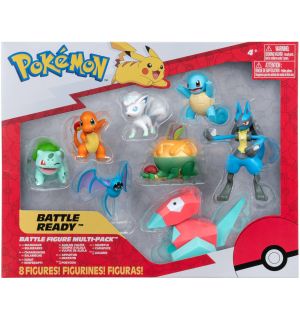 Pokemon Battle Figure - Multi-pack (8 personaggi, 5/8 cm)