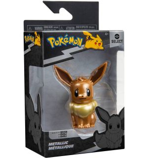 Pokemon - Eevee (Select Battle Figure Metallic, 8 cm)