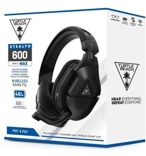 Wireless Gaming Headset Stealth 600 Gen 2 MAX (Black, PS5, PS4, PC, Switch)