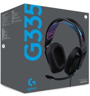 Wired Gaming Headset G335 (Black, PC, PS5, PS4, Xbox, Switch)