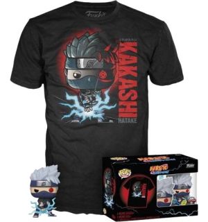 Funko Pop! & Tee Naruto Shippuden - Kakashi (Grosse M)