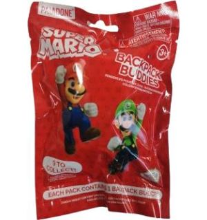 Backpack Buddies Nintendo - Super Mario (Single Package, Various Subjects)