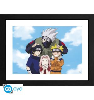 Print Naruto - Photo Team 7 (Framed)