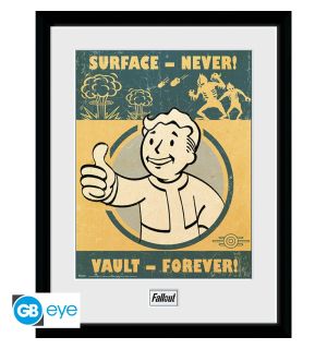 Print Fallout - Vault (Framed)