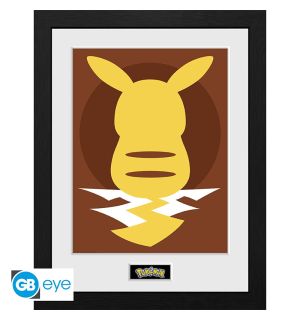 Print Pokemon - Pikachu (Framed)