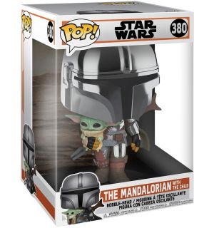 Funko Pop! Star Wars The Mandalorian - The Mandalorian With The Child (25 cm)