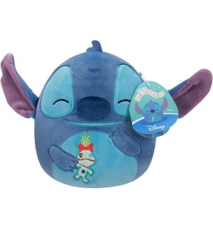 Pluesch Squishmallows Disney - Stitch con la bambolina Scrump (25 cm)