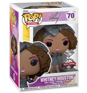 Funko Pop! Rocks - Whitney Houston (Diamond Collection, Special Edition, 9 cm)