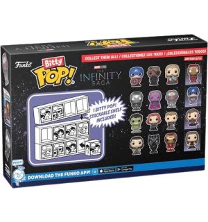 Bitty Pop! Marvel The Infinity Saga - Captain America (4 pack)