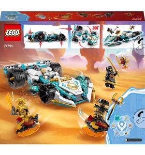 Lego Ninjago - Zanes Drachenpower-Spinjitzu-Rennwagen