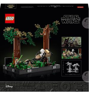 Lego Star Wars - Verfolgungsjagd auf Endor Diorama