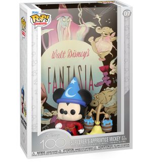 Funko Pop! Movie Poster Disney Fantasia - Sorcerer's Apprentice Mickey With Broom