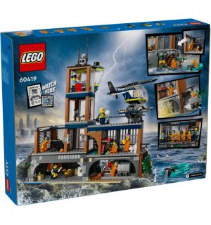Lego City - Polizeistation Auf Der Gefangnisinsel
