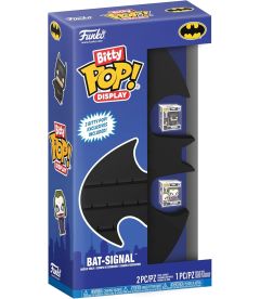 Bitty Pop! Display Batman - Bat-Signal (Display, Batman Und Joker)