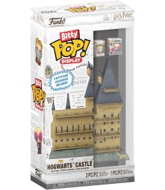 Bitty Pop! Display Harry Potter - Hogwarts Castle (Display, Dumbledore Und Luna)