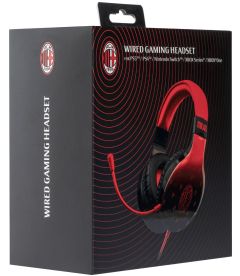 Cuffie Gaming AC Milan Devils (PS5, PS4, XBX, XB1, Switch, PC)