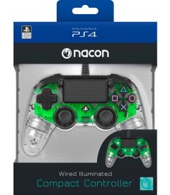 Nacon Wired Compact Controller (Illuminated Green)