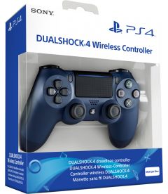 Controller DualShock 4 V2 (PS4, Midnight Blue)