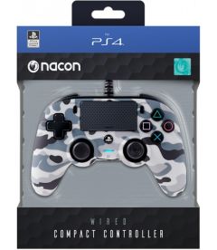 Nacon Wired Compact Controller (Grey Camouflage)