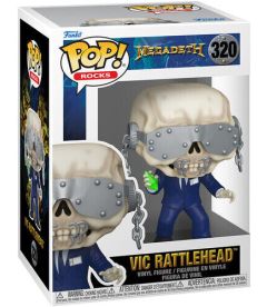 Funko Pop! Megadeth - Vic Rattlehead (9 cm)