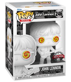 Funko Pop! Rocks - John Lennon (Special Edition, 9 cm)