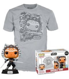 Funko Pop! & Tee Star Wars - Ahsoka Tano (Grosse S)