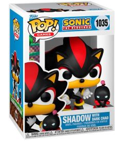 Funko Pop! Sonic The Hedgehog - Shadow With Dark Chao (9 cm)