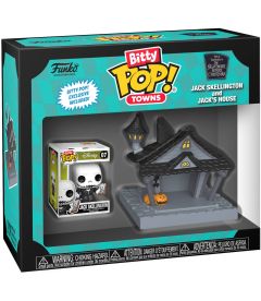 Bitty Pop! Towns The Nightmare Before Christmas - Jack Skellington And Jack's House