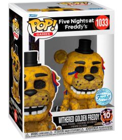 Funko Pop! Five Nights At Freddy's - Withered Golden Freddy (Special Edition, 9 cm)