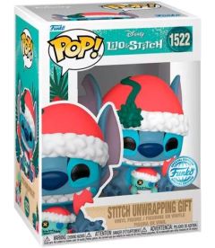 Funko Pop! Disney Lilo & Stitch - Stitch Unwrapping Gift (Special Edition, 9 cm)