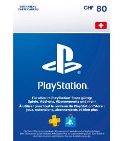 Guthaben PlayStation Store CHF 80