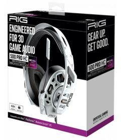 Wired Gaming Headset RIG 500 PRO HA GEN 2 (White, PS5, PS4, Xbox, PC)