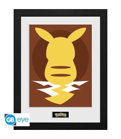 Print Pokemon - Pikachu (Framed)