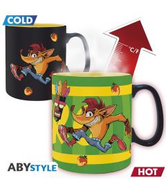 Tasse Crash Bandicoot - Nitro (Thermoeffekt)